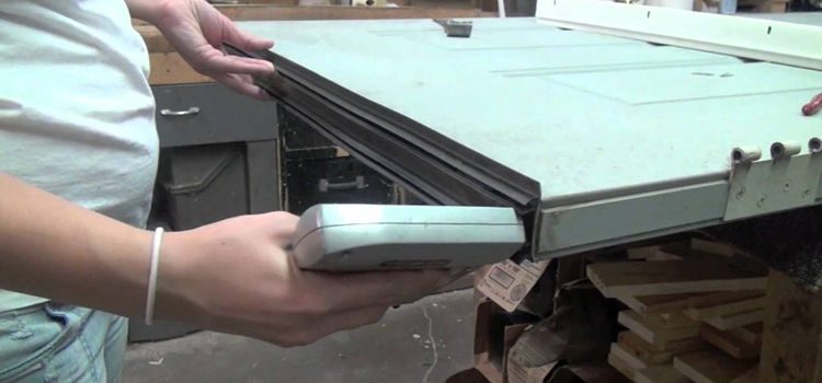 damaged steel door repair Del Aire